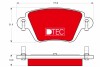 GDB1525DTE Комплект тормозных колодок, дисковый тормоз GDB1525DTE TRW TRW підбір по vin на Brocar