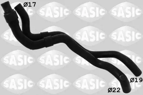 3404042 Шланг радиатора SASIC подбор по vin на Brocar
