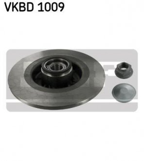VKBD1009 Тормозной диск с подшипником SKF подбор по vin на Brocar