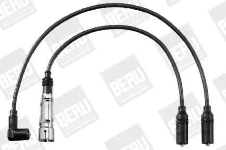 ZEF717 Провід високої напруги (5шт) AUDI 80 1,3-2,0 -91 1001,8 -90 BERU підбір по vin на Brocar