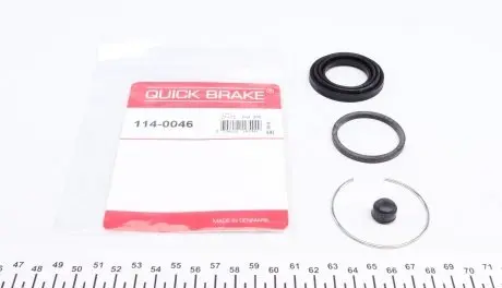 1140046 Ремкомплект супорта (заднього) Toyota Rav 4 05- (d=38mm) (Advics) QUICK BRAKE підбір по vin на Brocar