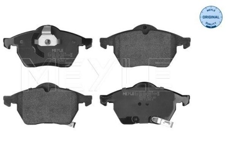 0252311619W Комплект тормозных колодок, дисковый тормоз MEYLE подбор по vin на Brocar
