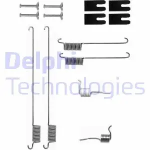LY1323 Комплектующие, тормозная колодка DELPHI подбор по vin на Brocar