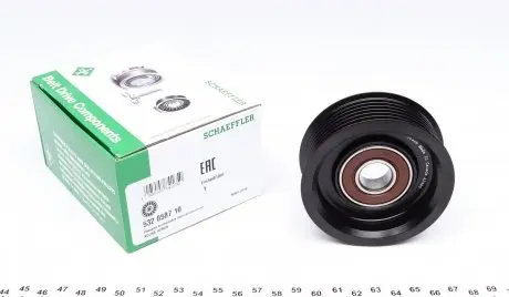 532058710 Ролик генератора Honda Accord/Civic 2.0/2.4i 01- (паразитный) (80х29.5) INA подбор по vin на Brocar