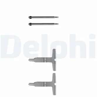 LX0312 Комплектующие, колодки дискового тормоза DELPHI підбір по vin на Brocar