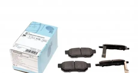 ADH24286 Колодки гальмівні (задні) Honda Jazz 1.2-1.5 16V 02- BLUE PRINT підбір по vin на Brocar