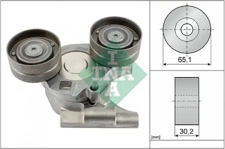 534068210 Натяжник ременя генератора Ford Transit V347 2.2TDCI 11- INA підбір по vin на Brocar