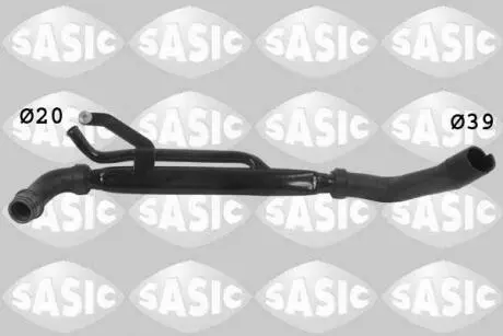 3400005 Шланг радіатора SASIC підбір по vin на Brocar