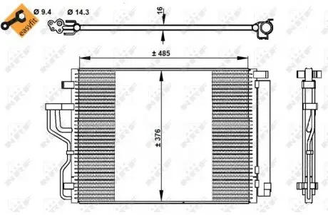 350334 Конденсатор NRF підбір по vin на Brocar