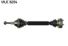 Ось привода передний левая 491mm AUDI A3, VW CADDY III, GOLF PLUS, GOLF V 1.4 05.06-12.13 VKJC 8204