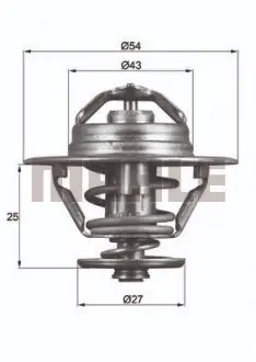 TX9383D Термостат Peugeot Boxer 2.8HDI MAHLE / KNECHT подбор по vin на Brocar