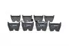 0986494216 Колодки тормозные (передние) Audi A4/A5/A6/VW Phaeton 02-17 (Brembo) (с датчиком) (95.5x74.4x16.3) BOSCH підбір по vin на Brocar