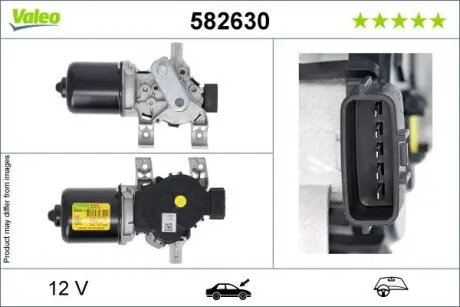 582630 Мотор стеклоочистителя VALEO подбор по vin на Brocar