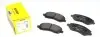Колодки гальмівні (передні) Jeep Compass/ Patriot 06- R17'' (Akebono) 2358403