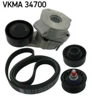 VKMA34700 Комплект доріжкового ремня SKF підбір по vin на Brocar