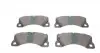 0252500717PD Колодки гальмівні (передні) Porsche Cayenne 02-/Macan 14-/Panamera 10-16/VW Touareg 02- (Brembo) MEYLE підбір по vin на Brocar