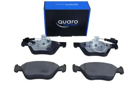 QP0120C KLOCKI HAM. ALFA P. 166/MAREA QUARO SILVER CERAMIC QUARO підбір по vin на Brocar