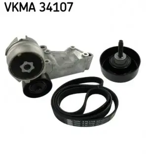 VKMA34107 Комплект доріжкового ремня SKF підбір по vin на Brocar