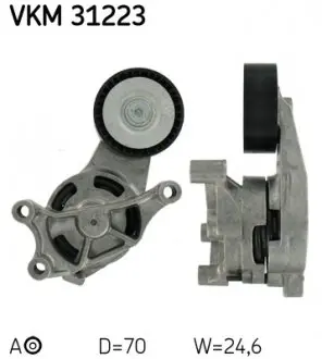 VKM31223 Ролик натяжной Passat 2,0FSI 05-. SKF підбір по vin на Brocar