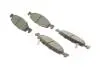 0986424666 Колодки гальмівні (передні) Jeep Grand Cherokee 3.1TD/4.0I/4.7V8 99-05 BOSCH підбір по vin на Brocar