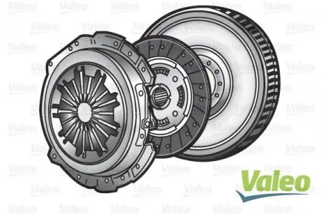 835168 К-кт зчеплення з маховиком VALEO підбір по vin на Brocar