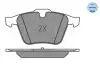 0252407920 Колодки гальмівні JAGUAR P. F-TYPE/XF/XJ/XK 2,0-5,0 06- MEYLE підбір по vin на Brocar