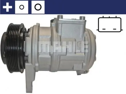 ACP834000S KOMPRESOR KLIMATYZACJI CHRYSLER GRAND VOYAGER 97- MAHLE / KNECHT подбор по vin на Brocar