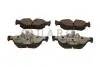 QP0520C KLOCKI HAM. BMW T. E87/90/91 QUARO SILVER CERAMIC QUARO підбір по vin на Brocar