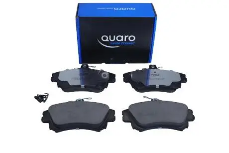 QP5487C KLOCKI HAM. VOLVO P. S40/V40 QUARO SILVER CERAMIC QUARO подбор по vin на Brocar