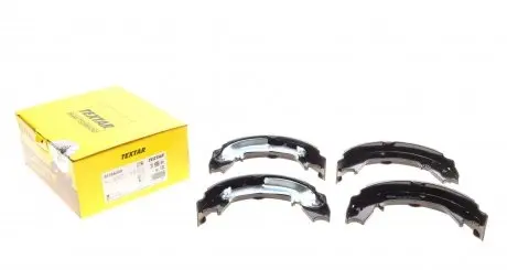 91066400 Колодки ручника Hyundai Santa Fe 00-10/Elantra 05-/Kia Optima 15-/Sportage 04- (190x40) TEXTAR підбір по vin на Brocar