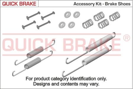 1050724R Комплектующие, тормозная колодка QUICK BRAKE подбор по vin на Brocar