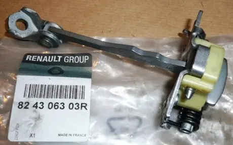 824306303R ОГРАНИЧИТЕЛЬ ОТКРЫВАНИЯ ДВЕРИ RENAULT підбір по vin на Brocar