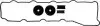 155289802 Прокладка крышки клапанов Mitsubishi Pajero 2.8 TD 94-99 (к-кт), 4M40 VICTOR REINZ підбір по vin на Brocar