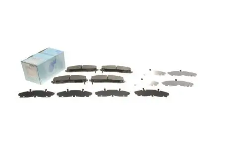 ADA104268 Колодки гальмівні (передні) Jeep Wrangler 2.0/2.2 17-/Fiat Freemont 11- BLUE PRINT підбір по vin на Brocar