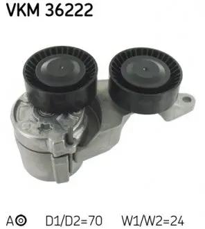 VKM36222 Натяжной ролик, поликлиновой ремень SKF підбір по vin на Brocar
