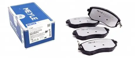 0252386517PD Колодки тормозные (передние) Subaru Forester/Legacy 02-09 MEYLE подбор по vin на Brocar