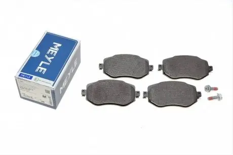 0252261019 Колодки тормозные (передние) Renault Megane IV 15- MEYLE подбор по vin на Brocar