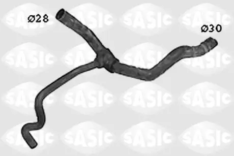 SWH4192 Шланг радиатора SASIC подбор по vin на Brocar