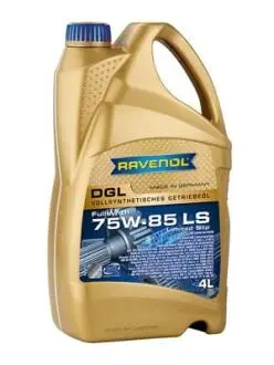 122110700401999 OLEJ RAVENOL DGL 75W85 4L LS / GL5+ / MIL-L-2105D RAVENOL підбір по vin на Brocar