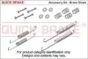 1050896 Гальмівні аксесуари QUICK BRAKE підбір по vin на Brocar
