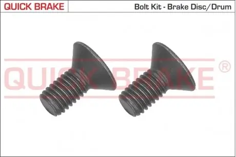 11665K Болт, диск тормозного механизма QUICK BRAKE підбір по vin на Brocar