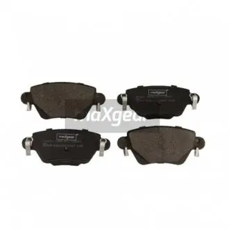 193371 Комплект гальмівних накладок, дискове гальмо MAXGEAR подбор по vin на Brocar