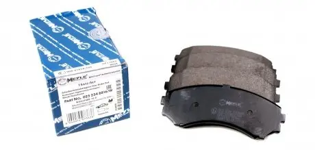 0252348816W Колодки тормозные (передние) Mitsubishi Grandis/Pajero 04- MEYLE подбор по vin на Brocar