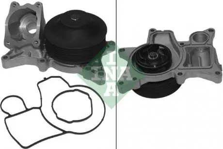 538018510 Помпа воды BMW 5 (F10/F11)/7 (F01-04)/X5 (E70)/X6 (E71/E72) 2.0d-3.0d 09-, N57/M57 INA подбор по vin на Brocar