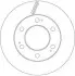 TARCZA HAM. SSANGYONG P. REXTON 2,9TD/3,2 4X4 04- DF6882