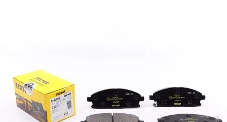 2342001 Колодки тормозные (передние) Nissan X-Trail 01-13/Pathfinder 95-05 (Nissin) TEXTAR подбор по vin на Brocar