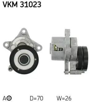 VKM31023 Натяжная планка, поликлиновой ремень SKF підбір по vin на Brocar