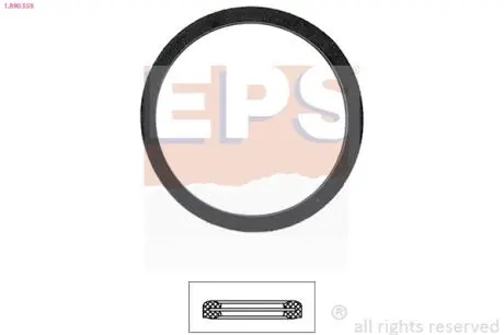 1890556 Прокладкa EPS підбір по vin на Brocar