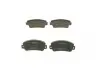 0986424098 Тормозные колодки перед. FIAT Uno 1,0/1,5 89-02 SEAT Ibiza-93 BOSCH підбір по vin на Brocar