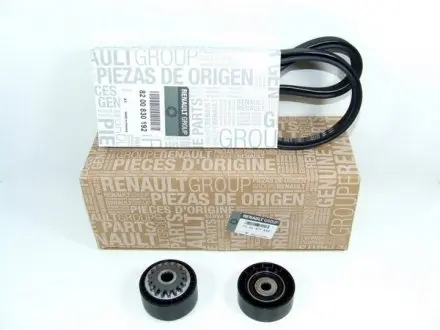 7701477533 Комплект ремня генератора Renault Kangoo 1.2 16V 96- (4PK1538) RENAULT подбор по vin на Brocar
